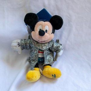 Disney Plush Mickey Mouse 2000 Grad Nite Doll